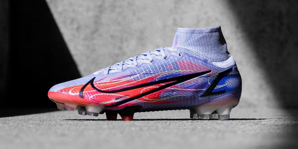 Mẫu giày đá bóng Nike Mercurial Superfly 8 “Mbappé Flames” - 2021