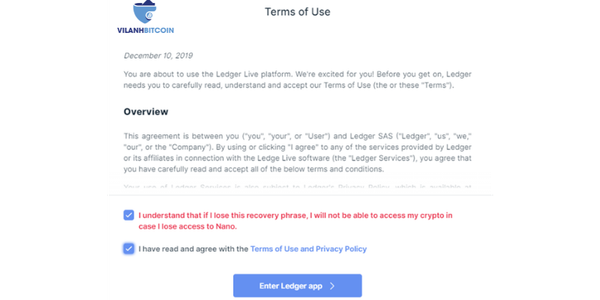 Hướng dẫn sử dụng ví lạnh Ledger Nano X với máy tính 2021 -6