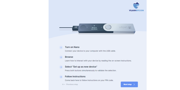 Hướng dẫn sử dụng ví lạnh Ledger Nano X với máy tính 2021 -10