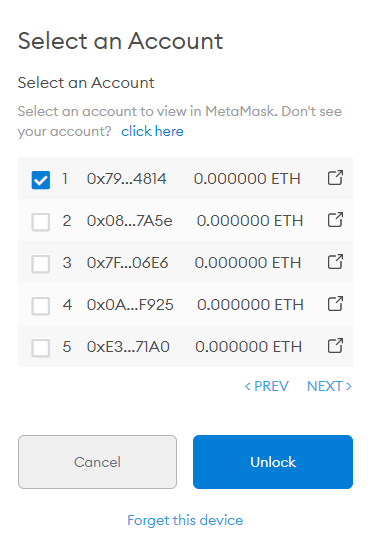 ví lạnh trezor kết nối bsc metamask 01