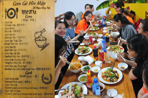 Buổi ngoại khóa về ẩm thực món Trung cùng học viên với giáo viên bản xứ