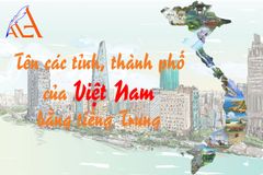 Tên các tỉnh, thành phố của Việt Nam bằng tiếng Trung.