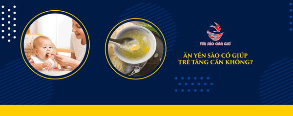 Ăn Yến Sào Có Giúp Trẻ Tăng Cân Không?