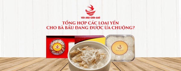 Tổng Hợp Các Loại Yến Cho Bà Bầu Đang Được Ưa Chuộng?