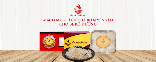 Mách Mẹ 5 Cách Chế Biến Yến Sào Cho Bé Bổ Dưỡng