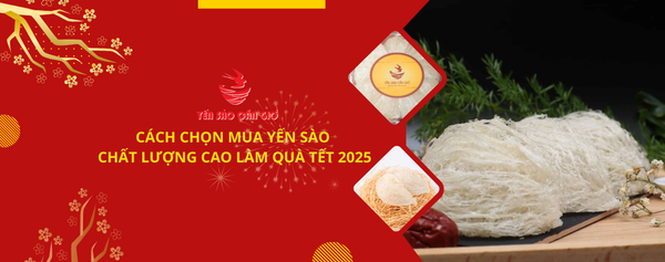 Cách Chọn Mua Yến Sào Chất Lượng Cao Làm Quà Tết 2025