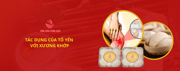 TÁC DỤNG CỦA TỔ YẾN VỚI XƯƠNG KHỚP