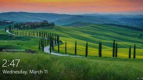 Ẩn khung nhập Password trên Windows 10, không cho người lạ truy cập máy tính