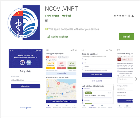 Ứng dụng khai báo y tế toàn dân đã ra mắt, tích hợp tính năng phản ánh các trường hợp nghi nhiễm COVID-19 tới cơ quan quản lý