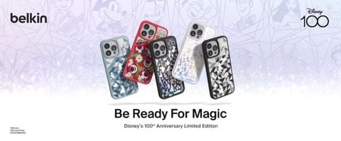 Belkin celebrates its milestone 41st anniversary with a new Lineup of Disney-themed Accessories