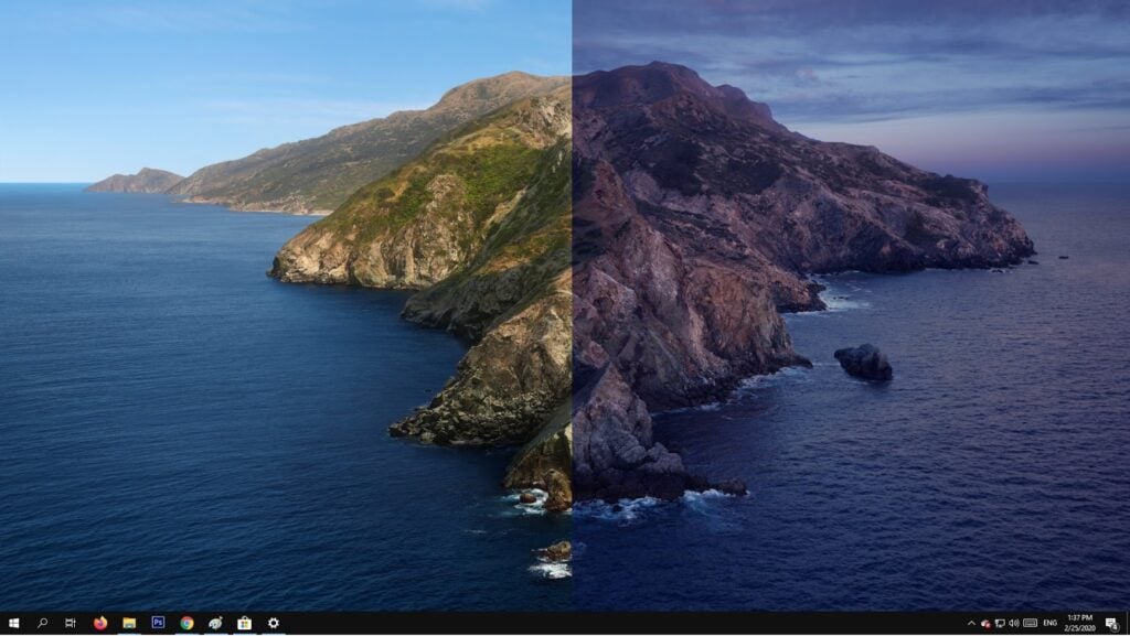 Hướng dẫn thiết lập hình nền Desktop thay đổi khung cảnh theo thời gian trong ngày