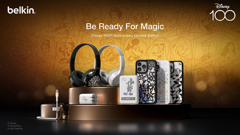 Belkin celebrates its milestone 41st anniversary with a new Lineup of Disney-themed Accessories