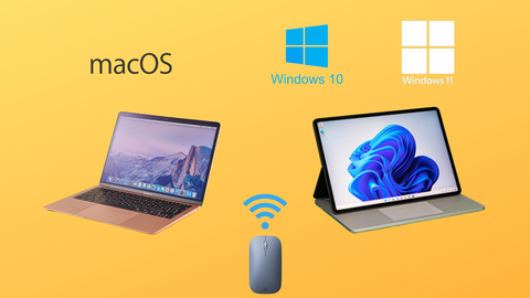 Cách kết nối chuột bluetooth Microsoft cho hệ điều hành Windows và macOS