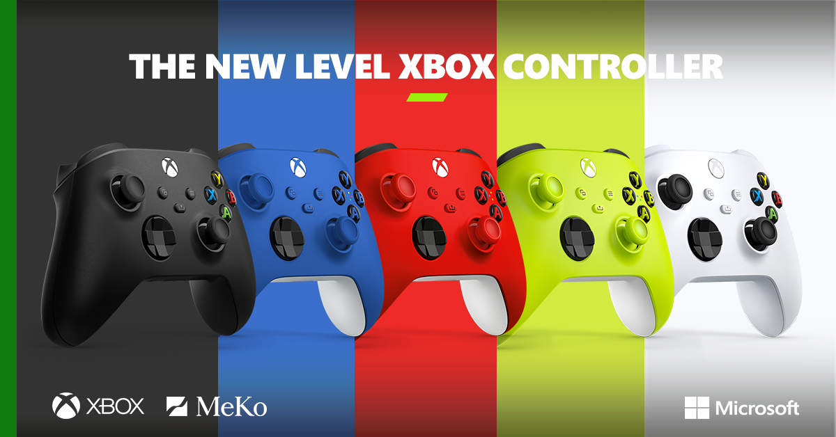 Xbox Wireless Controller four new colors officially arrived in Vietnam