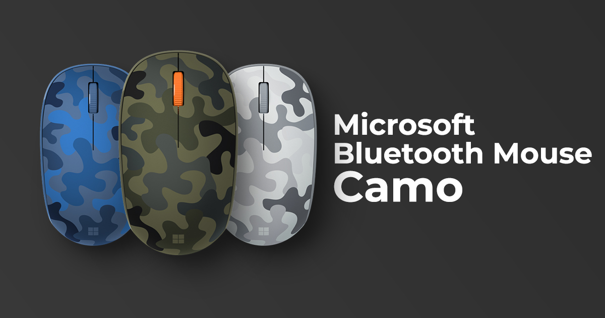 Microsoft Bluetooth Mouse Camo, phiên bản đặc biệt