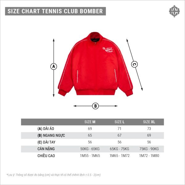 Tennis Club Jacket - Red – HIGHCLUB