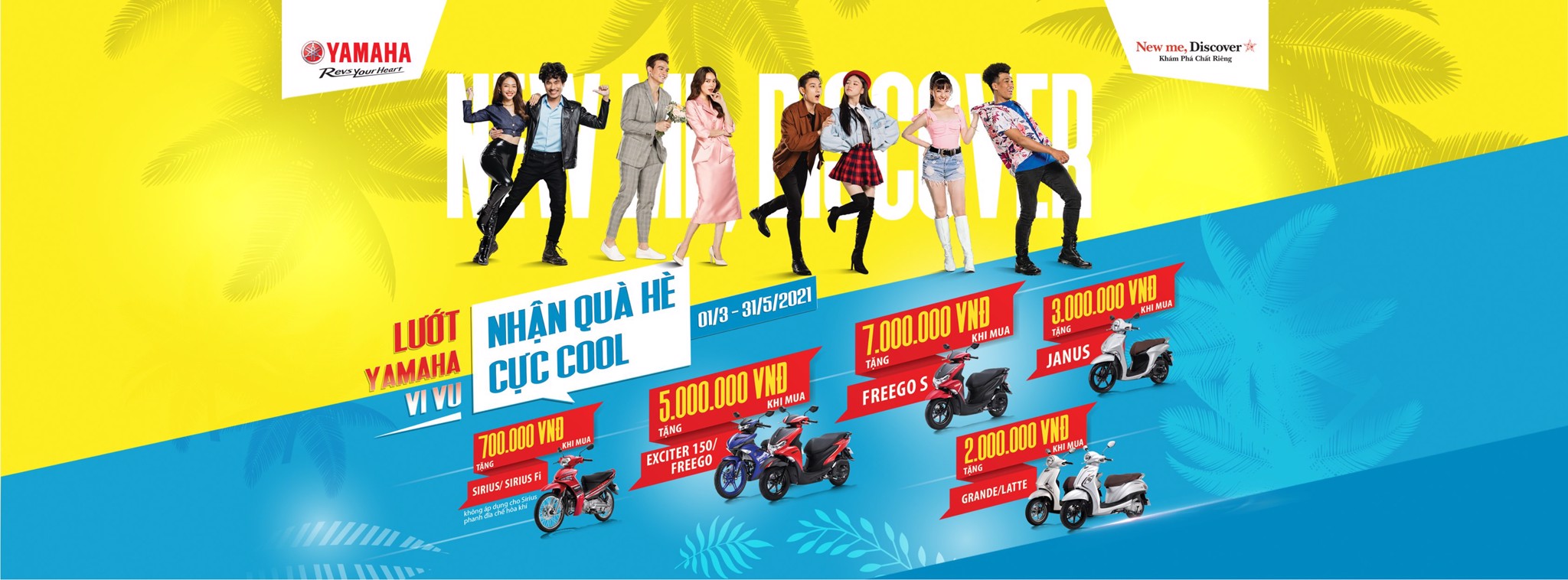 LƯỚT YAMAHA VI VU, NHẬN QUÀ HÈ CỰC COOL