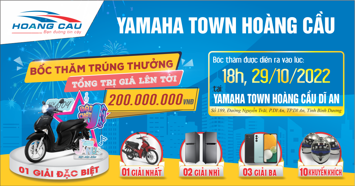 THÔNG BÁO THƠÌ GIAN BỐC THĂM TRÚNG THƯỞNG CHƯƠNG TRÌNH 