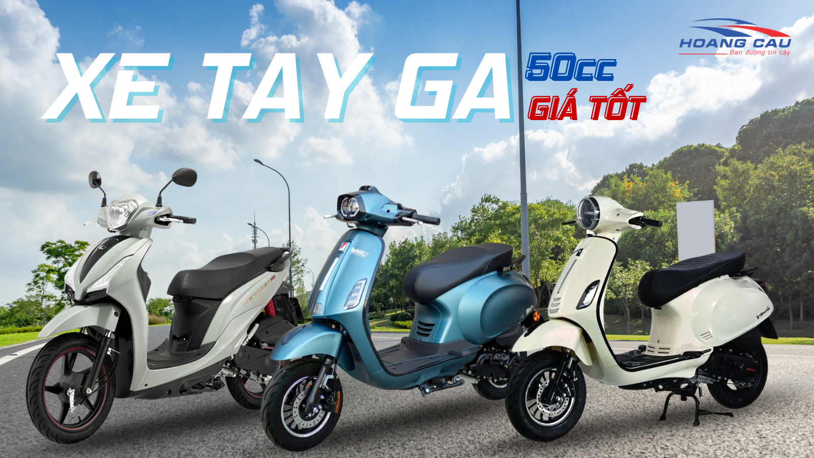 Xe 50cc tay ga ở đâu giá tốt