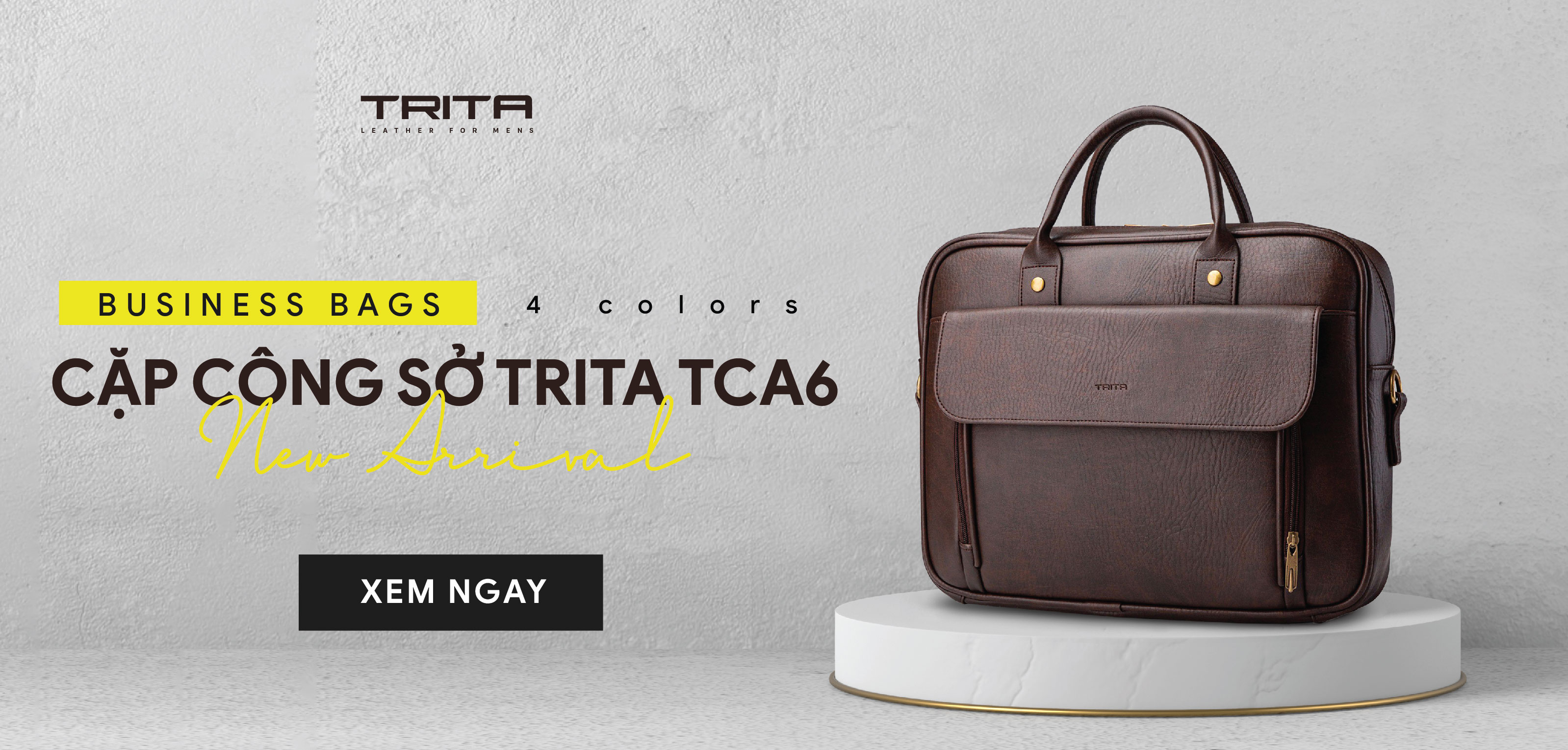  Cặp da công sở Trita TCA6N