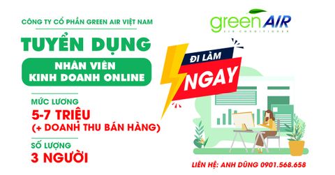 Công Ty Cổ Phần GreenAir Tuyển Dụng