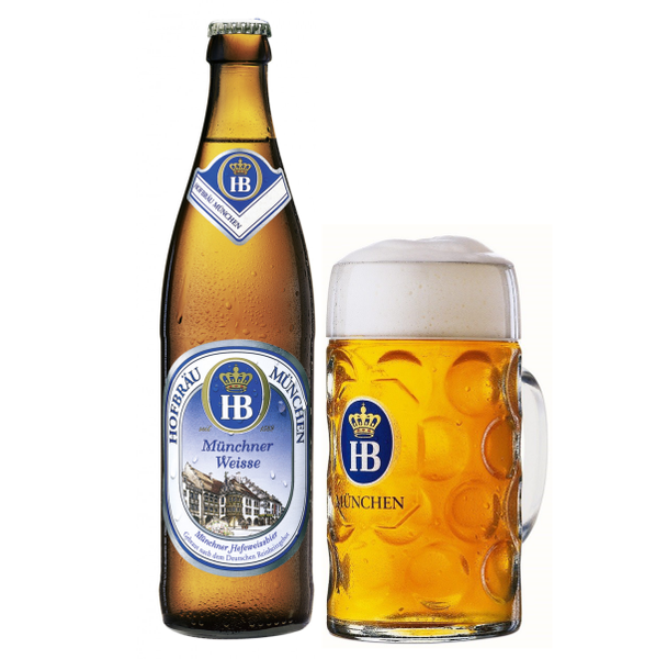 Một dòng bia khác đến từ Đức không thể nhắc đến đó là bia HB Hofbrau Muncher Weisser