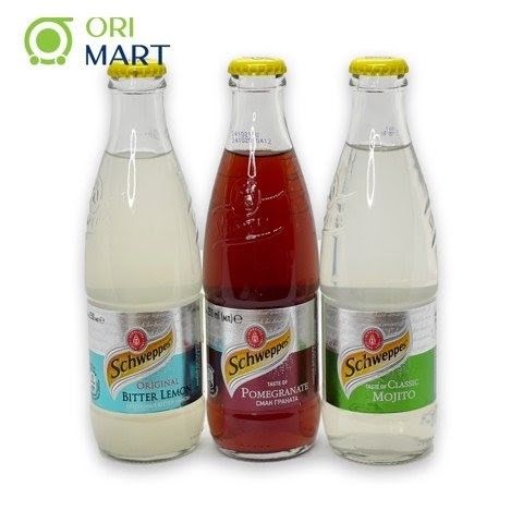 Combo 3 vị nước uống không cồn Schweppes chai thủy tinh - 105.000 đồng tại Orimart