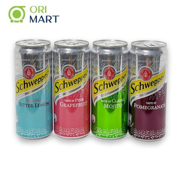 Combo các vị của Schweppes có tại Orimart