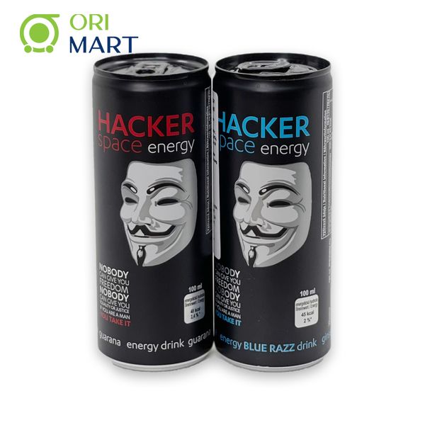 Giảm giá 5% nước tăng lực Hacker Space Energy Drink tại Orimart