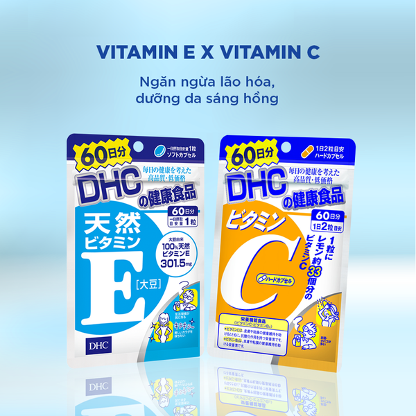 Viên uống DHC Bổ Sung Vitamin E Nhật Bản
