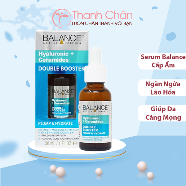 Tinh chất Balance Active Hyaluronic & Ceramides Double Booster 