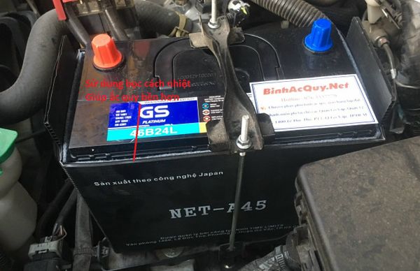 Vai trò bọc cách nhiệt cho bình ắc quy ô tô ?