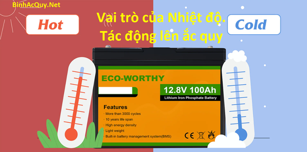 Vai trò của nhiệt độ tác động lên ắc quy ô tô và cách khắc phục