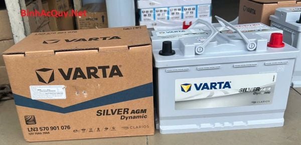Ắc quy Varta AGM LN3 12V-70AH
