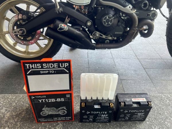 Ắc quy xe Mô tô Ducati Scrambler 2