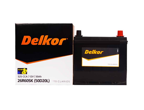 ắc quy khô Delkor 12V-50AH Mã 50D20L