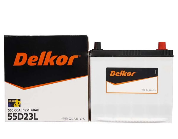 ắc quy ô tô delkor 55d23l 12v-60ah
