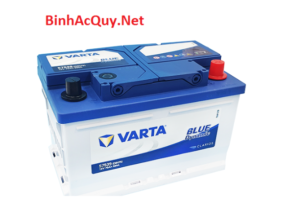 ắc quy varta din 57539 12v-75ah