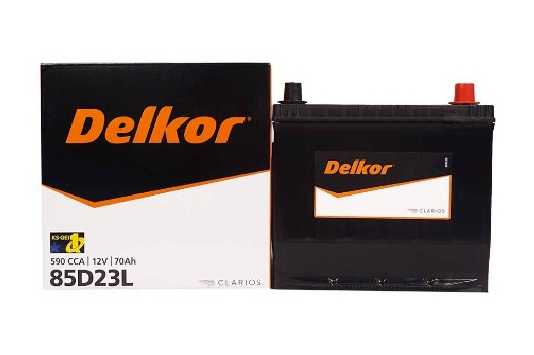 Bình ắc quy khô Delkor Mã 85D23L 12V-70AH