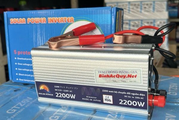 bộ chuyển nguồn DC sang AC công suất 2200w