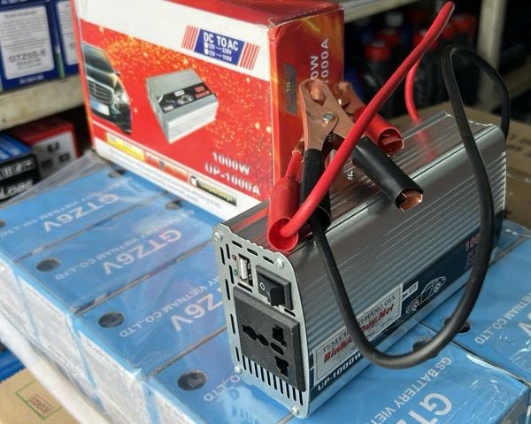 bộ chuyển nguồn 12V sang 220v công suất 1000w