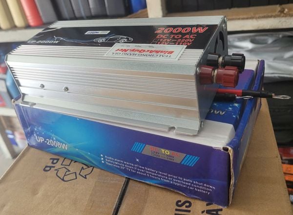 chuyển nguồn 12v to 220v 2000w