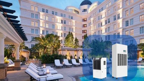 Dịch vụ lưu trú muốn phát triển không thể thiếu Máy hút ẩm công nghiệp