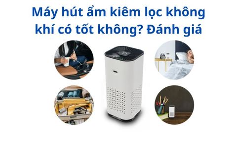 Máy hút ẩm kiêm lọc không khí có tốt không? Đánh giá