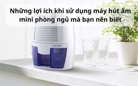 Những lợi ích khi sử dụng máy hút ẩm mini phòng ngủ mà bạn nên biết
