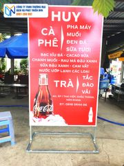 STANDEE KHUNG SẮT NGOÀI TRỜI