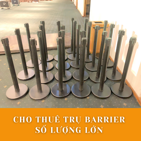 CHO THUÊ TRỤ BARRIER SỐ LƯỢNG LỚN