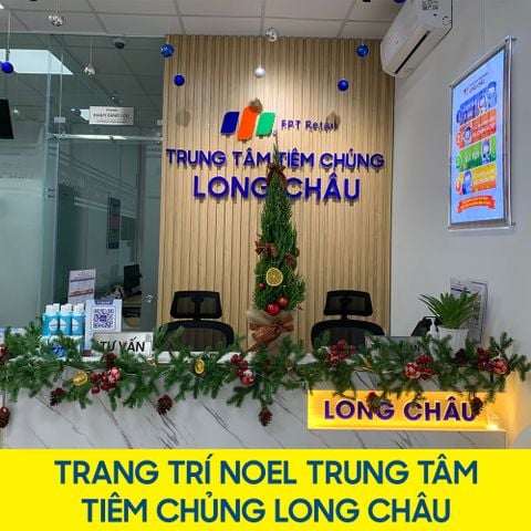 TRANG TRÍ NOEL TRUNG TÂM TIÊM CHỦNG LONG CHÂU