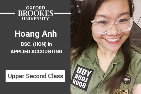 Hoang Anh - BSc. (Hon) - Upper Second Class