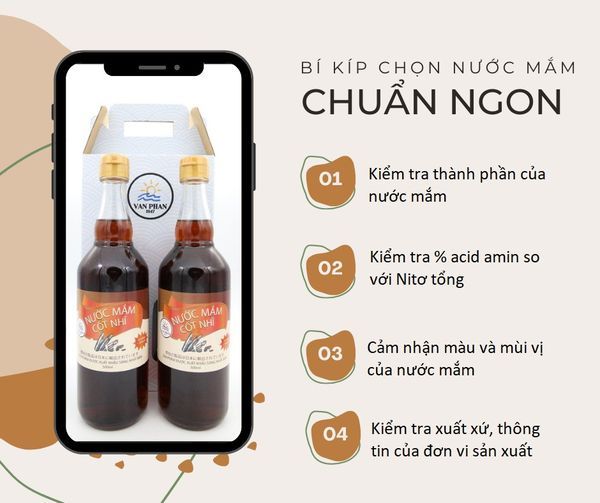 TIÊU CHÍ LỰA CHỌN NƯỚC MẮM NGON VÀ CHẤT LƯỢNG